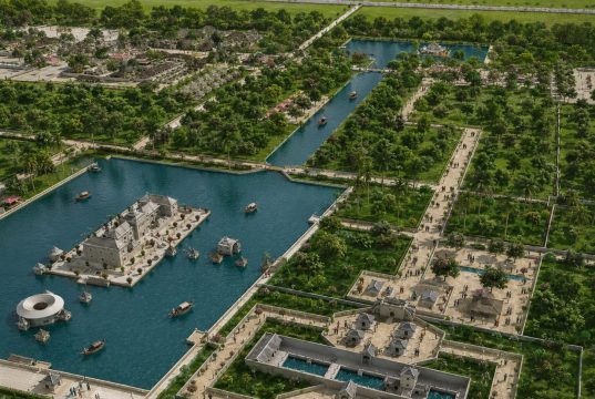 Reimagining the Early Landscape of Taman Sari Yogyakarta with AI